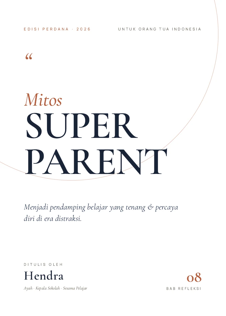 Cover of Mitos Super Parent, a book by Hendra Pontomudis